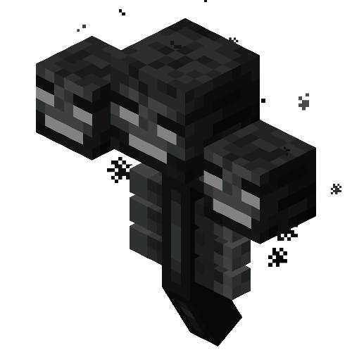 Image d'un Wither dans le jeu Minecraft