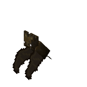Image d'une chauve-souris dans le jeu Minecraft