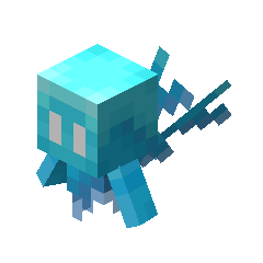 Image d'un Allay dans le jeu Minecraft
