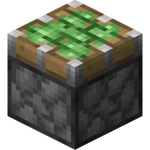 Image d'un Sticky Piston dans le jeu Minecraft
