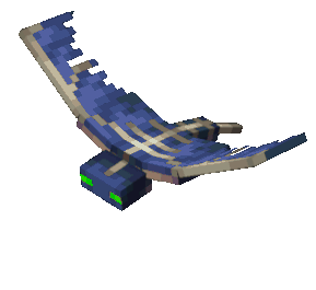 Image d'un Phantom dans le jeu Minecraft